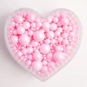 Perle comestibile,Roz deschis, mix, 50 gr