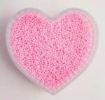 Perle comestibile,Roz deschis, 1 mm, 50 gr