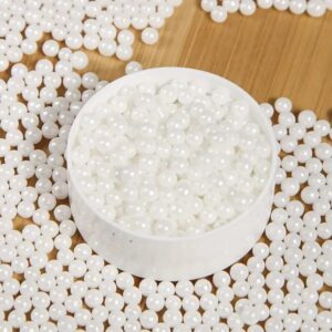 Perle comestibile, Alb sidef, 3 mm, 50 gr
