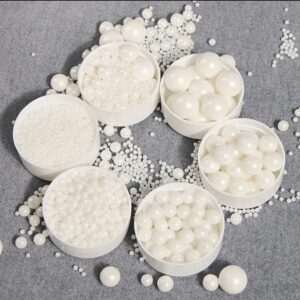 Perle comestibile, Alb ,2,3,4,6,10,14 mm,  300 gr greutate totala