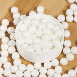 Perle comestibile, Alb, 6 mm, 50 gr