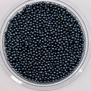 Perle comestibile, Negru 2 mm, 50 gr