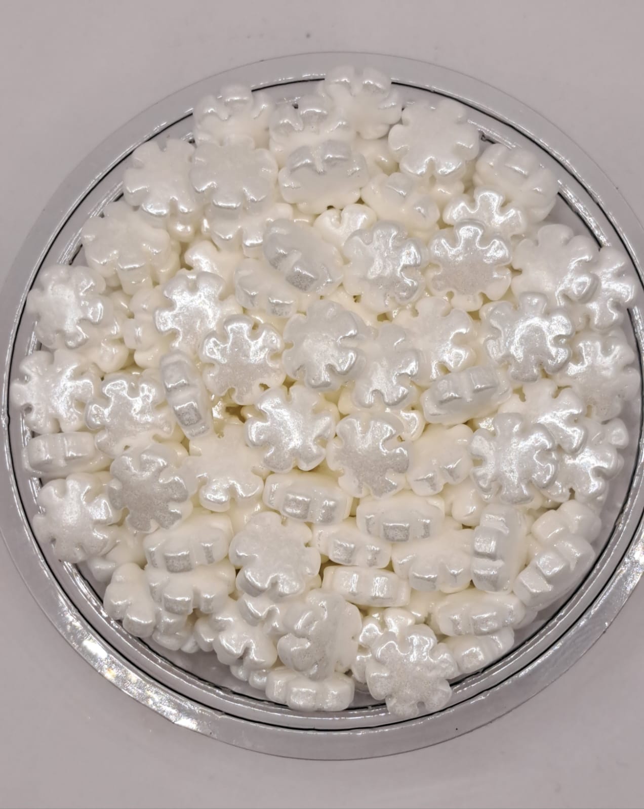 Perle comestibile, Floare alba, 40 gr