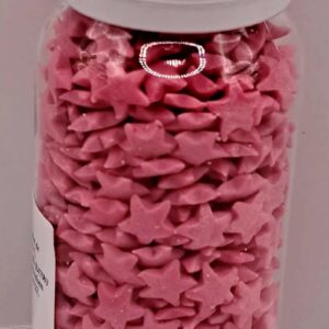 Perle comestibile, Stea Roz confeti, 40 gr