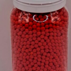 Perle comestibile, Rosu , 2 mm, 40 gr
