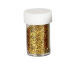 Glitter sclipici , Auriu 10 gr, noncomestibil pentru machete si decor, Dr Gusto
