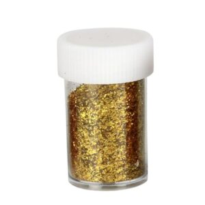 Glitter sclipici , Auriu 10 gr, noncomestibil pentru machete si decor, Dr Gusto