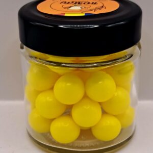 Perle comestibile, galben, 14 mm, 90 gr