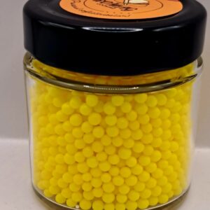 Perle comestibile, galben, 3 mm, 100 gr
