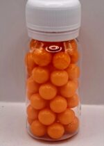 Perle comestibile, portocaliu, 10 mm, 40 gr