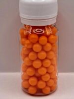 Perle comestibile, portocaliu, 6 mm, 40 gr