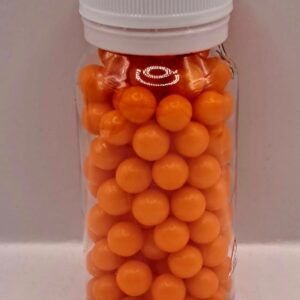 Perle comestibile, portocaliu, 6 mm, 40 gr