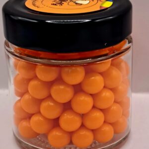 Perle comestibile, Portocaliu, 10 mm, 100 gr