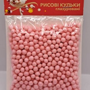 Perle, Orez crocant , Roz , 4 mm, 50 g, NR 4