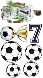 Vafe comestibile, fotbal, 7 ani