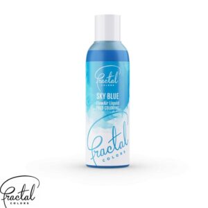 Colorant alimentar lichid pt aerograf si desert, 100 gr, Albastru sky