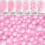 Perle comestibile, roz , 300 gr, 6 recipiente mixt