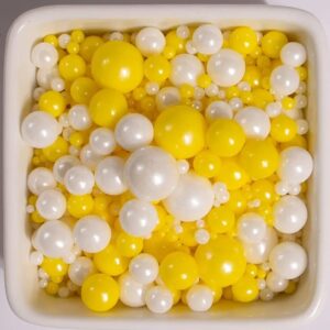 Perle comestibile, Alb-Galben, 50 gr