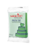 Pasta de zahar, Top pentru acoperire , 250 gr, verde deschis Saracino