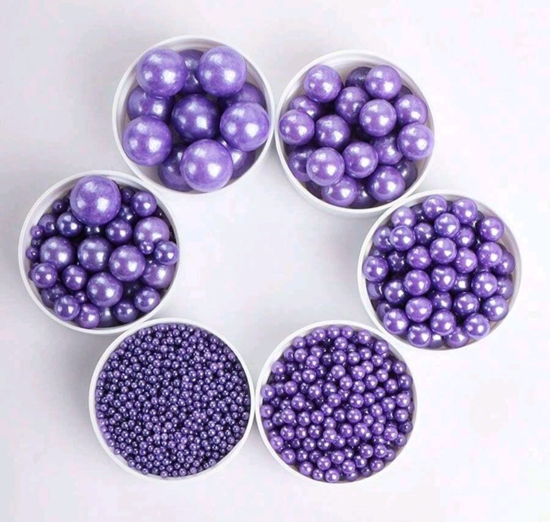 Perle comestibile, Mov mix, 300 GR(2,3,6,10,14 MM)