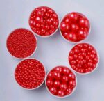 Perle comestibile, Rosu mix, 300 GR(2,3,6,10,14 MM)