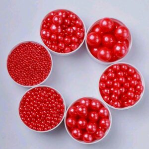 Perle comestibile, Rosu mix, 300 GR(2,3,6,10,14 MM)