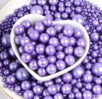 Perle comestibile, Mov 6 mm,  40 Gr