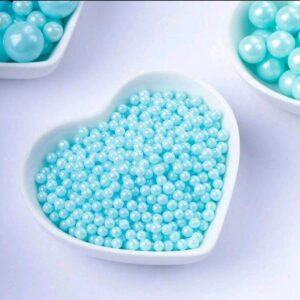 Perle comestibile, Albastru 2 mm, 40 gr