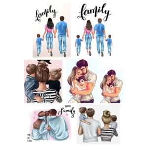 Vafe comestibile, familie, nr 6