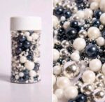 Perle comestibile, Alb -Negru, 90 gr