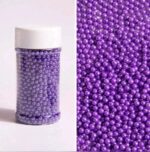 Perle comestibile, mov, 2 mm, 90 gr