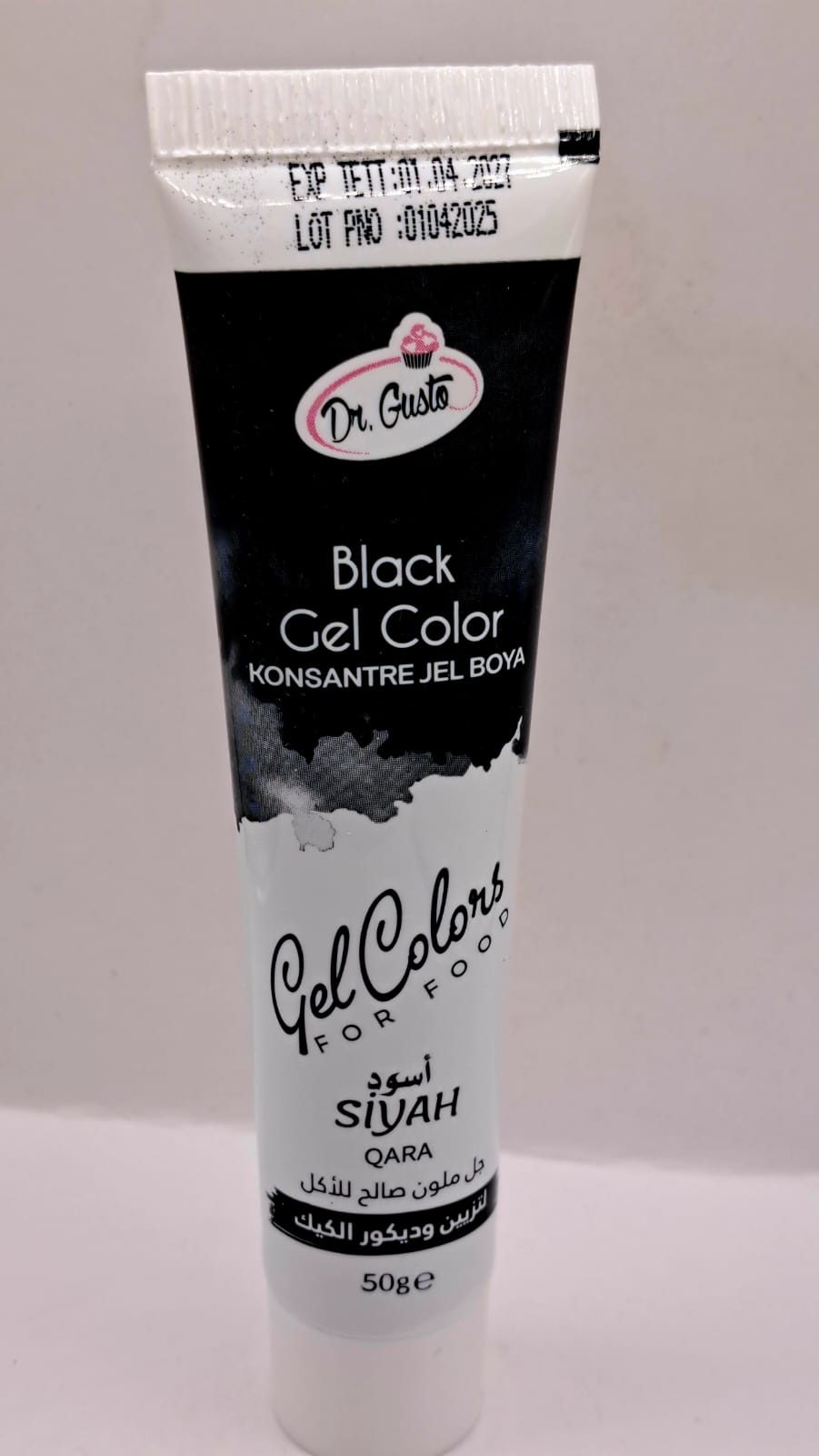 Colorant gel alimentar, 50 gr, Negru