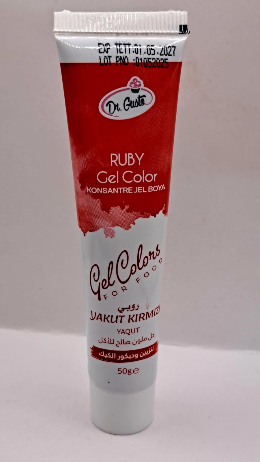Colorant gel alimentar, 50 gr, Rosu Ruby