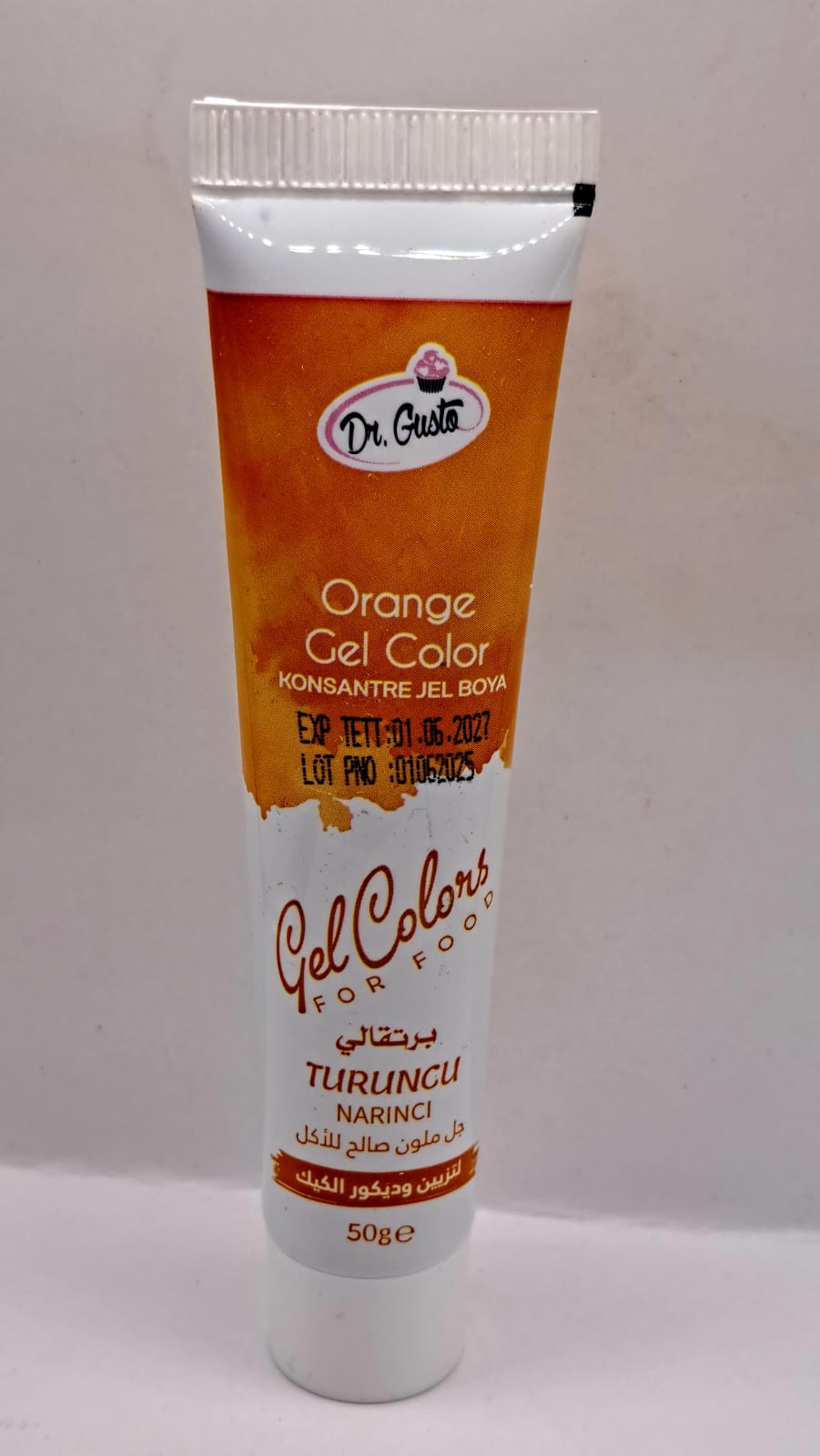 Colorant gel alimentar, 50 gr, Portocaliu