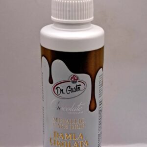 Cake drip, ciocolata temperata, 120 gr, Gold