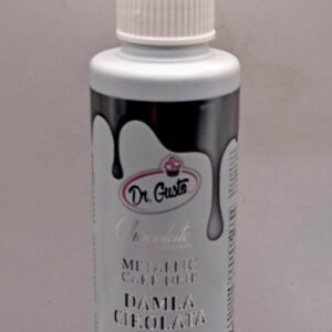 Cake drip, ciocolata temperata, 120 gr, Argintiu
