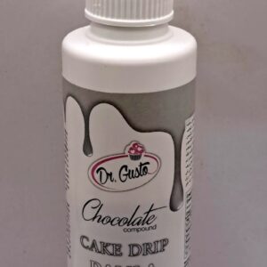 Cake drip, ciocolata temperata, 120 gr, Alb