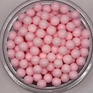 Perle comestibile, roz baby, 6 mm, 50 gr