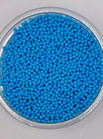 Perle comestibile, albastru, 2 mm, 50 gr