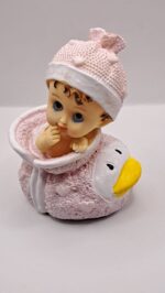 Bebe, ratusca roz, botez, noncomestibil plastic