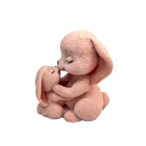 Iepure ,love, culoare nude/crem