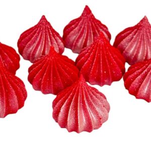 Decoratiuni pasta de zahar, Bezele rosi