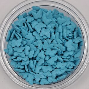 Perle comestibile, fluturi albastru, confeti, 20 gr