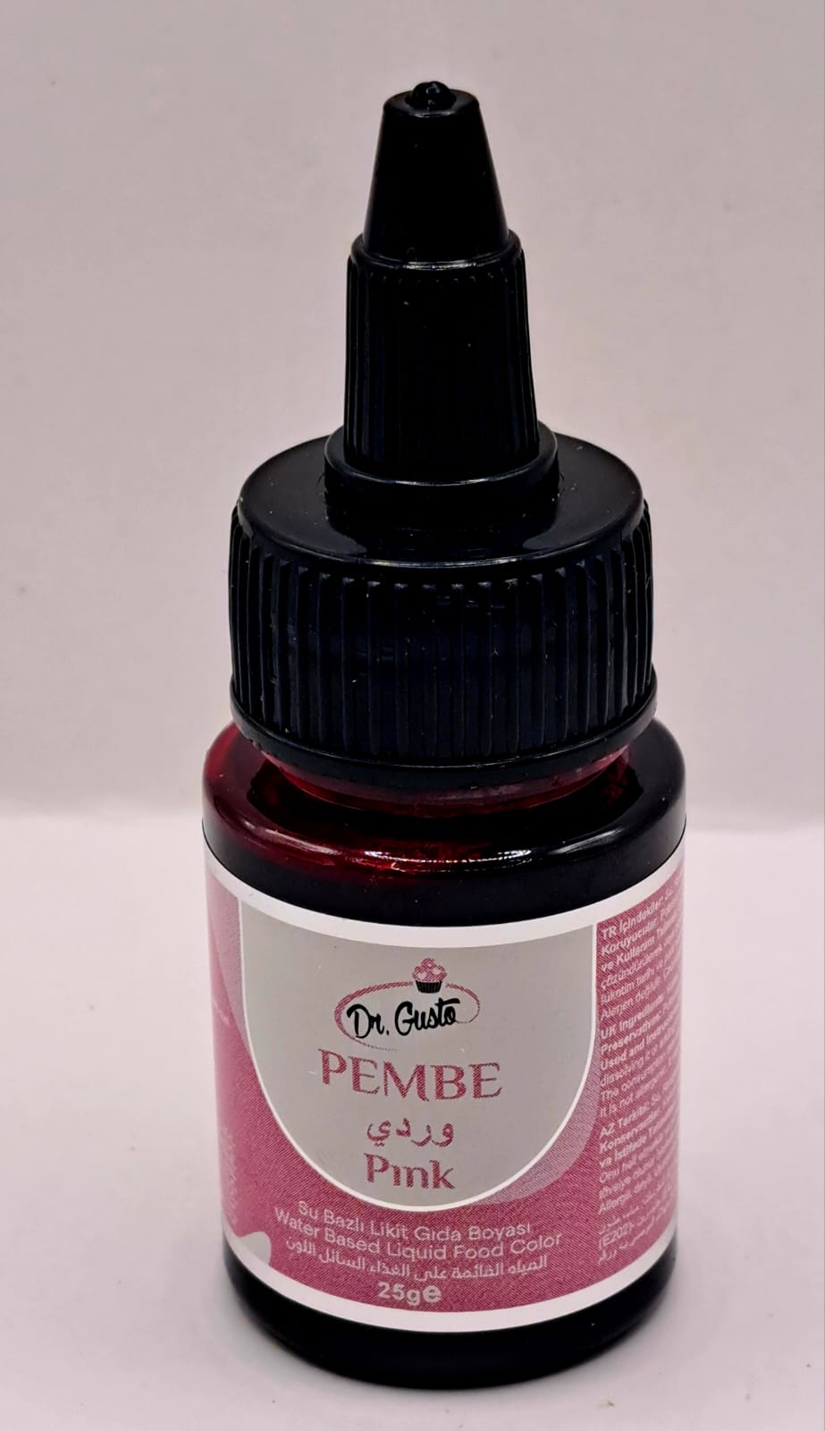 Colorant alimentar, Roz deschis, lichid pe baza de apa. pentru creme, frisca, etc