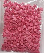 Perle comestibile, stea roz confeti , 20 gr