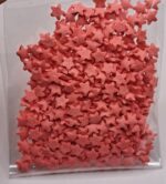 Perle comestibile, stea rosie, confeti, 20 gr