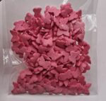 Perle comestibile, fluturi roz, 20 gr