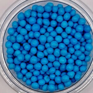 Perle comestibile, orez expandat, albastru, 50 gr