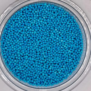 Perle comestibile, albastru marunt, 50 gr