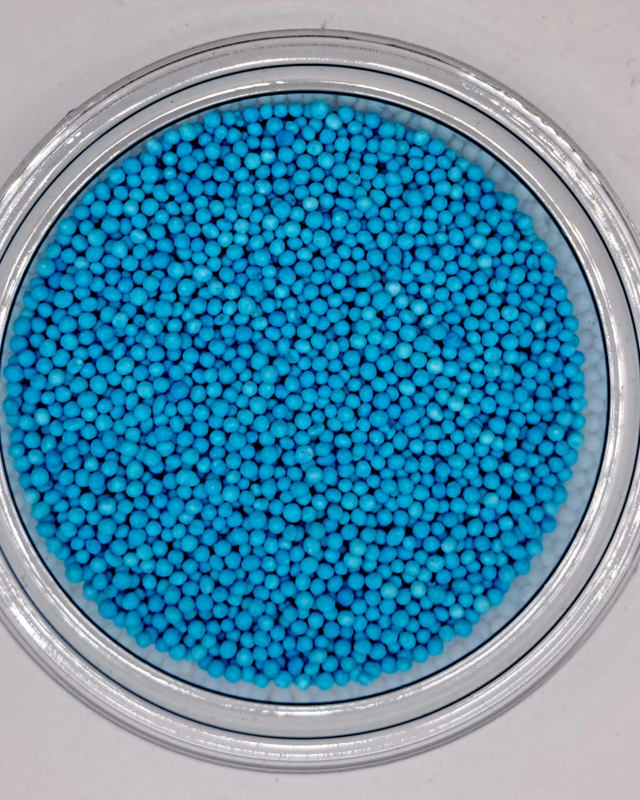 Perle comestibile, albastru marunt, 50 gr